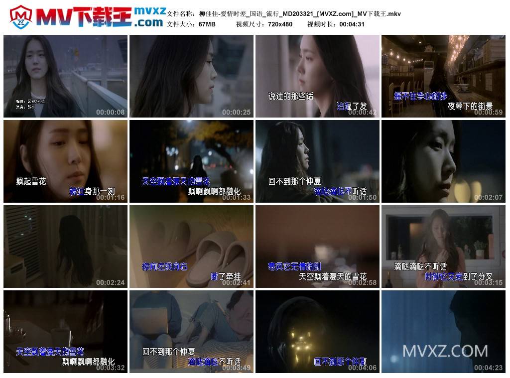 柳佳佳-爱情时差_国语_流行_MD203321